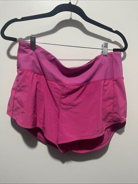 lululemon athletica Hot Pink Athletic Shorts
